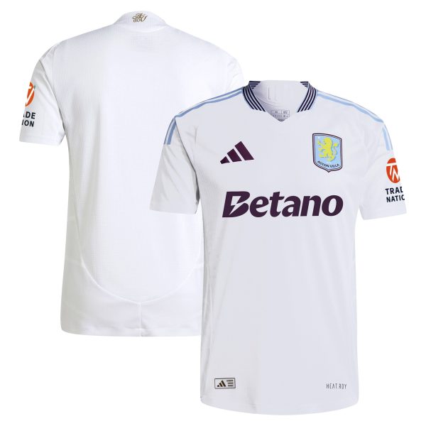 Aston Villa Jerseys - Official aston villa adidas away authentic shirt 2024-25 Collection for AVFC Fans