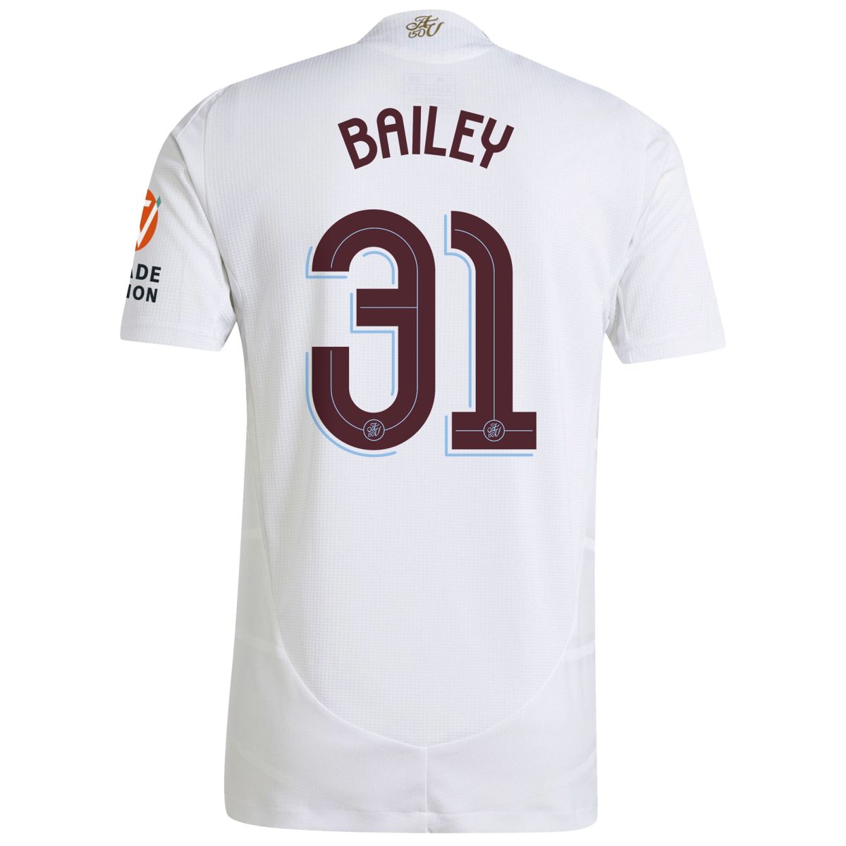 Aston Villa Jerseys - Official aston villa adidas away authentic shirt 2024-25 with bailey 31 cup printing Collection for AVFC Fans