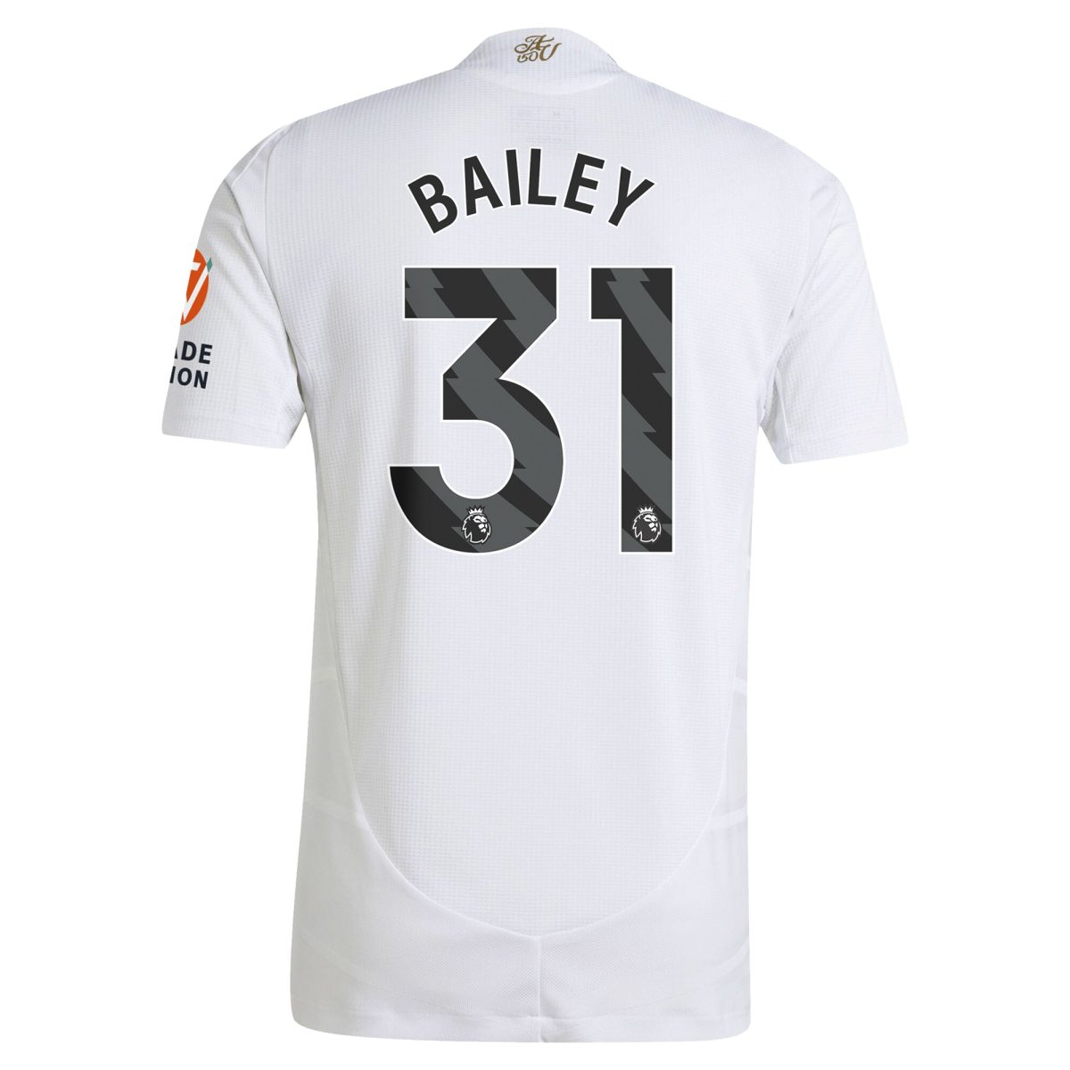 Aston Villa Jerseys - Official aston villa adidas away authentic shirt 2024-25 with bailey 31 printing Collection for AVFC Fans