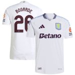 Aston Villa Jerseys - Official aston villa adidas away authentic shirt 2024-25 with bogarde 26 cup printing Collection for AVFC Fans