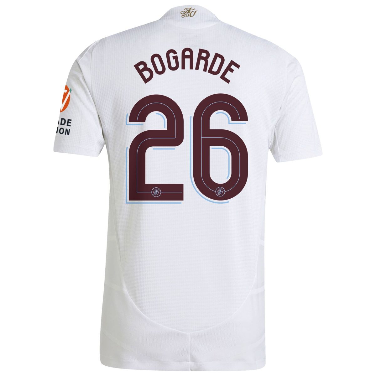 Aston Villa Jerseys - Official aston villa adidas away authentic shirt 2024-25 with bogarde 26 cup printing Collection for AVFC Fans
