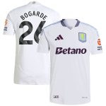 Aston Villa Jerseys - Official aston villa adidas away authentic shirt 2024-25 with bogarde 26 printing Collection for AVFC Fans
