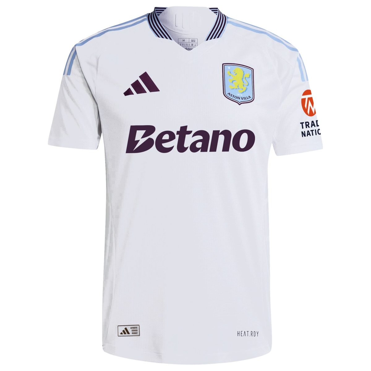 Aston Villa Jerseys - Official aston villa adidas away authentic shirt 2024-25 with bogarde 26 printing Collection for AVFC Fans