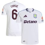 Aston Villa Jerseys - Official aston villa adidas away authentic shirt 2024-25 with corsie 6 cup printing Collection for AVFC Fans