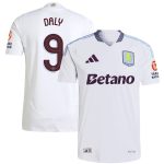 Aston Villa Jerseys - Official aston villa adidas away authentic shirt 2024-25 with daly 9 cup printing Collection for AVFC Fans