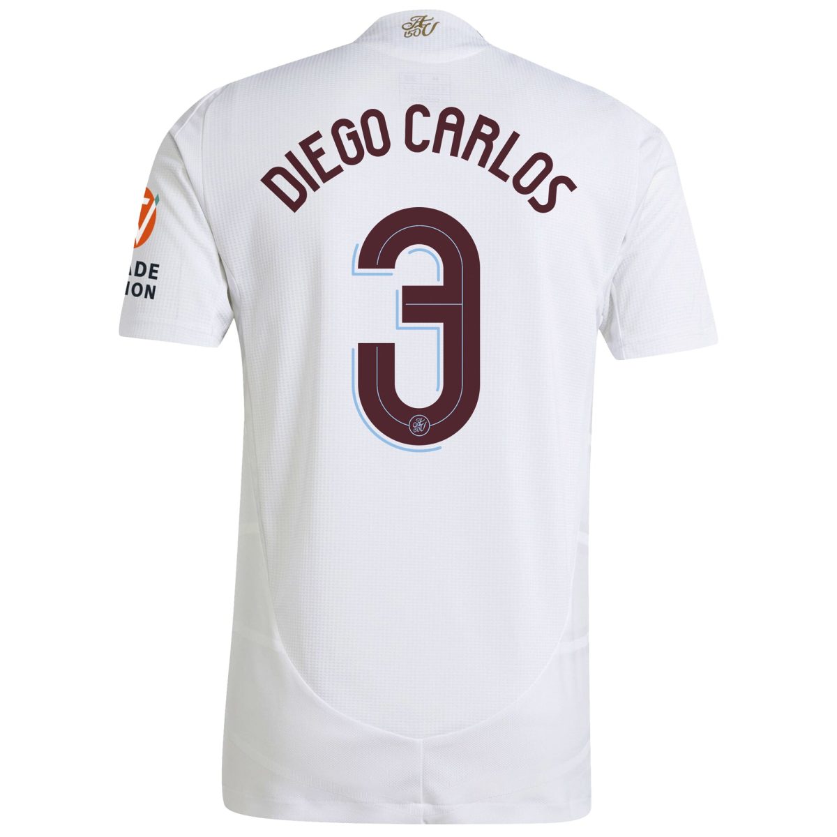 Aston Villa Jerseys - Official aston villa adidas away authentic shirt 2024-25 with diego carlos 3 cup printing Collection for AVFC Fans