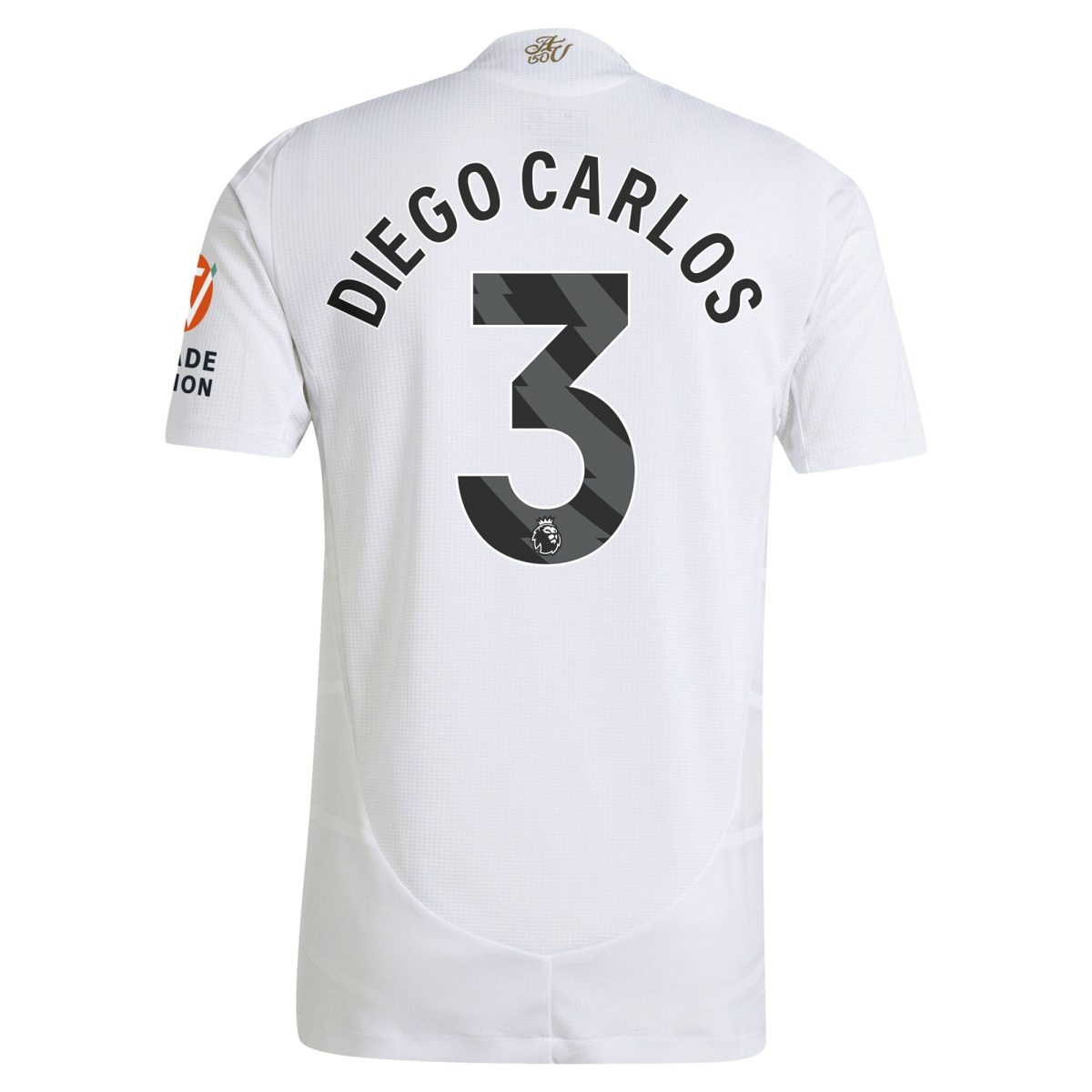 Aston Villa Jerseys - Official aston villa adidas away authentic shirt 2024-25 with diego carlos 3 printing Collection for AVFC Fans