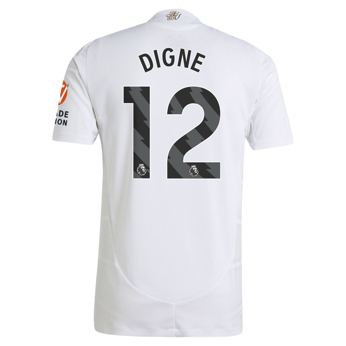 Aston Villa Jerseys - Official aston villa adidas away authentic shirt 2024-25 with digne 12 printing Collection for AVFC Fans