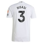 Aston Villa Jerseys - Official aston villa adidas away authentic shirt 2024-25 with disasi 3 printing Collection for AVFC Fans