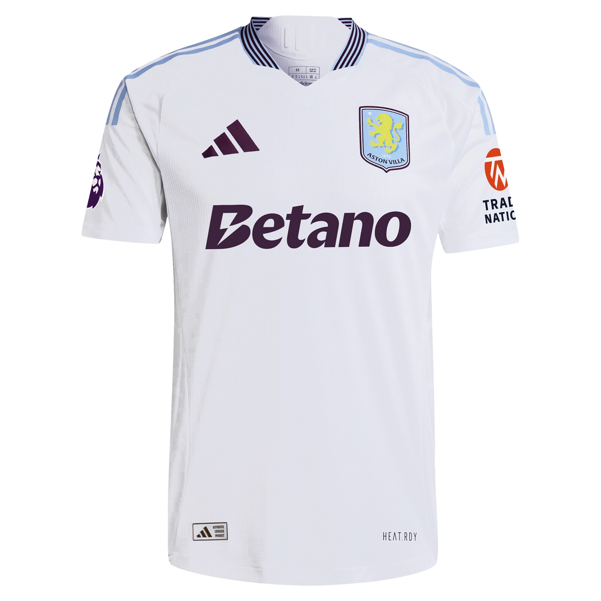 Aston Villa Jerseys - Official aston villa adidas away authentic shirt 2024-25 with gabi nunes 28 cup printing Collection for AVFC Fans