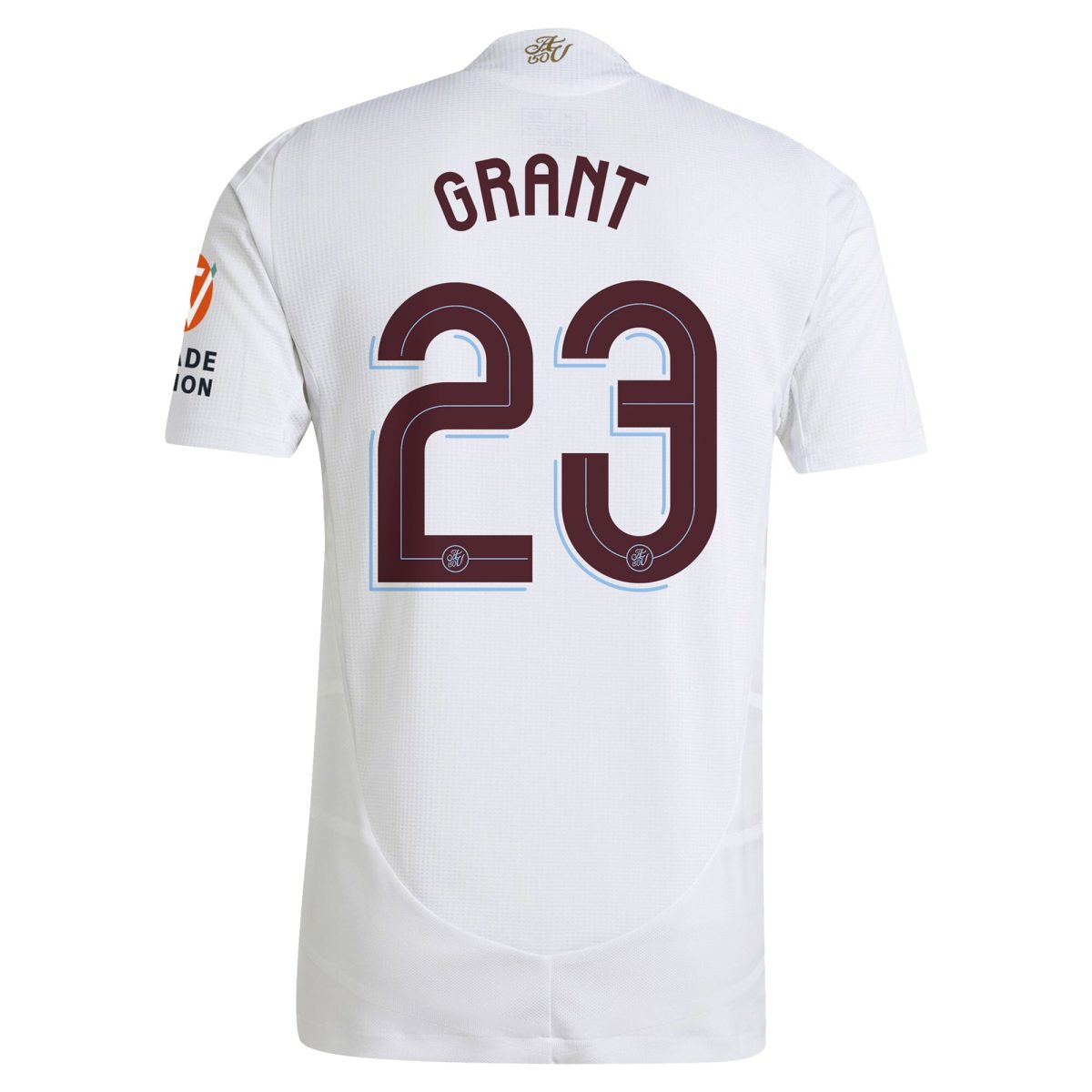 Aston Villa Jerseys - Official aston villa adidas away authentic shirt 2024-25 with grant 23 cup printing Collection for AVFC Fans