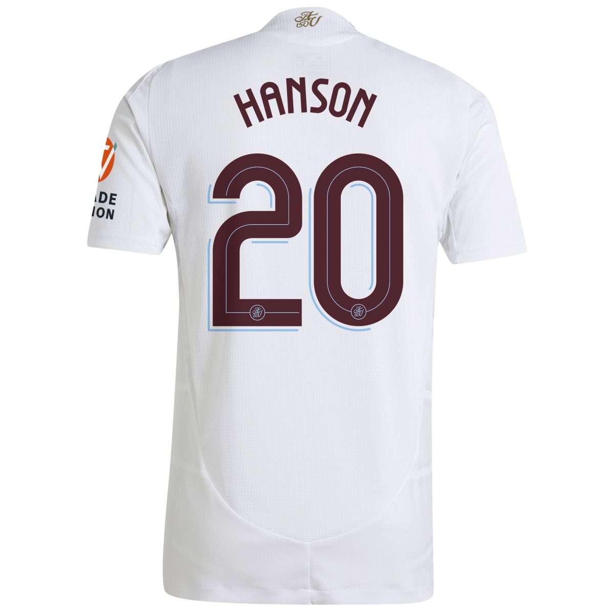 Aston Villa Jerseys - Official aston villa adidas away authentic shirt 2024-25 with hanson 20 cup printing Collection for AVFC Fans