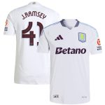 Aston Villa Jerseys - Official aston villa adidas away authentic shirt 2024-25 with j. ramsey 41 cup printing Collection for AVFC Fans