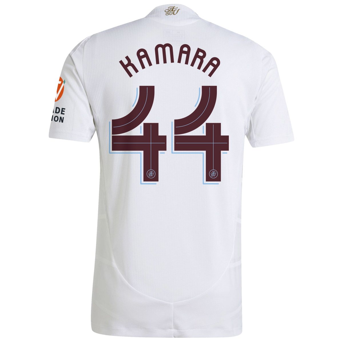 Aston Villa Jerseys - Official aston villa adidas away authentic shirt 2024-25 with kamara 44 cup printing Collection for AVFC Fans