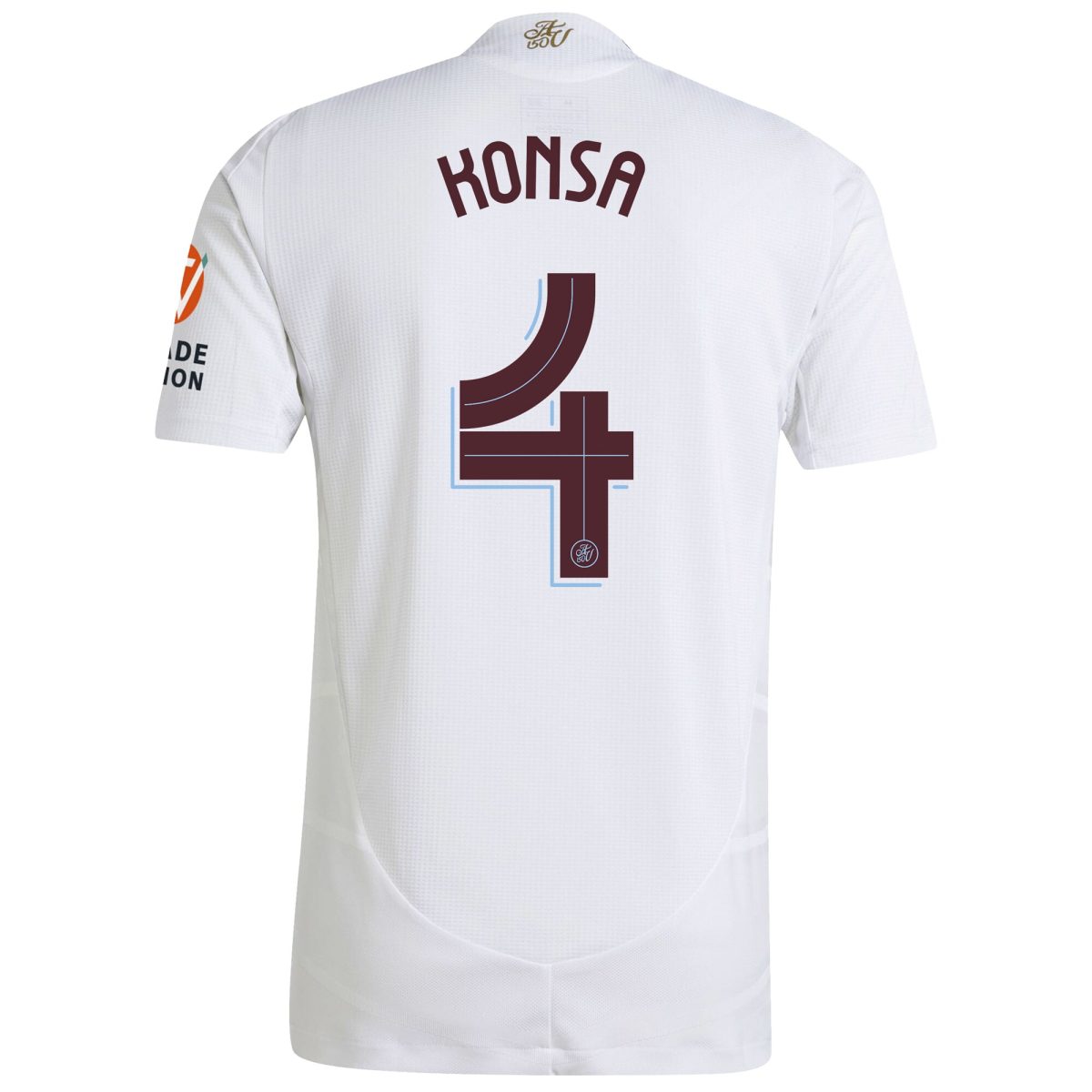 Aston Villa Jerseys - Official aston villa adidas away authentic shirt 2024-25 with konsa 4 cup printing Collection for AVFC Fans