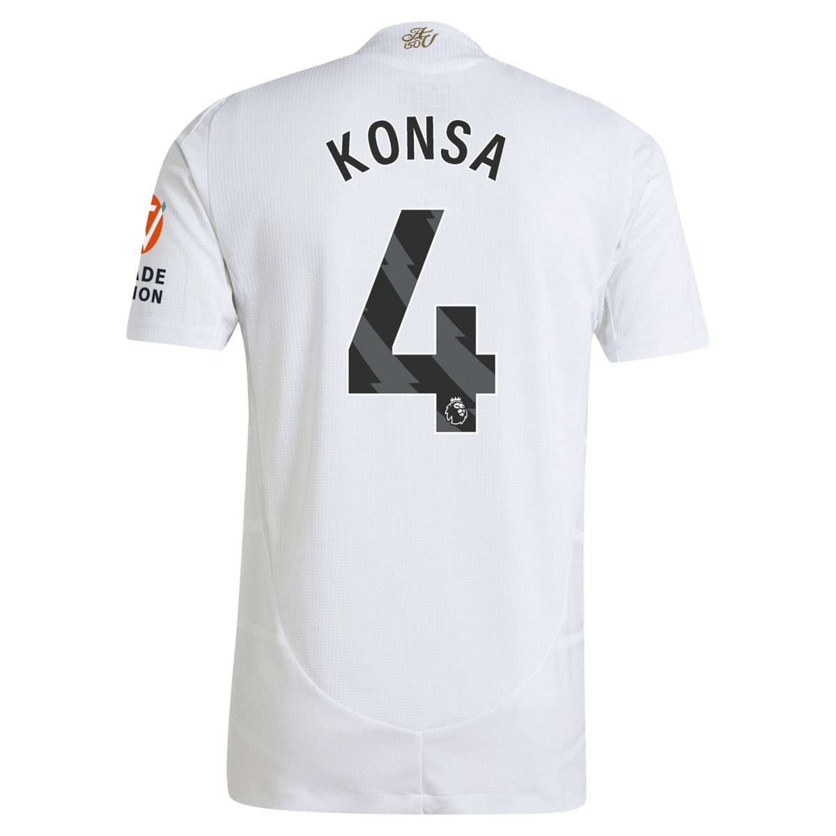 Aston Villa Jerseys - Official aston villa adidas away authentic shirt 2024-25 with konsa 4 printing Collection for AVFC Fans