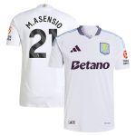 Aston Villa Jerseys - Official aston villa adidas away authentic shirt 2024-25 with m.asensio 21 printing Collection for AVFC Fans