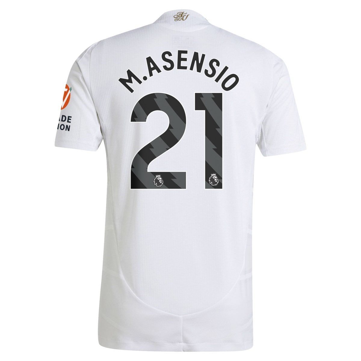 Aston Villa Jerseys - Official aston villa adidas away authentic shirt 2024-25 with m.asensio 21 printing Collection for AVFC Fans