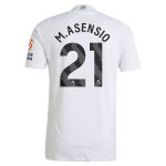 Aston Villa Jerseys - Official aston villa adidas away authentic shirt 2024-25 with m.asensio 21 printing Collection for AVFC Fans
