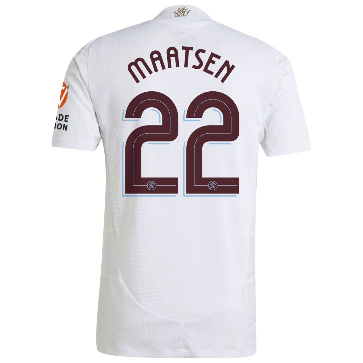 Aston Villa Jerseys - Official aston villa adidas away authentic shirt 2024-25 with maatsen 22 cup printing Collection for AVFC Fans
