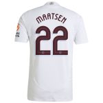 Aston Villa Jerseys - Official aston villa adidas away authentic shirt 2024-25 with maatsen 22 cup printing Collection for AVFC Fans