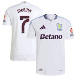 Aston Villa Jerseys - Official aston villa adidas away authentic shirt 2024-25 with mcginn 7 cup printing Collection for AVFC Fans