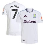 Aston Villa Jerseys - Official aston villa adidas away authentic shirt 2024-25 with mcginn 7 printing Collection for AVFC Fans