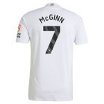 Aston Villa Jerseys - Official aston villa adidas away authentic shirt 2024-25 with mcginn 7 printing Collection for AVFC Fans