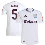 Aston Villa Jerseys - Official aston villa adidas away authentic shirt 2024-25 with mings 5 cup printing Collection for AVFC Fans