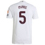 Aston Villa Jerseys - Official aston villa adidas away authentic shirt 2024-25 with mings 5 cup printing Collection for AVFC Fans