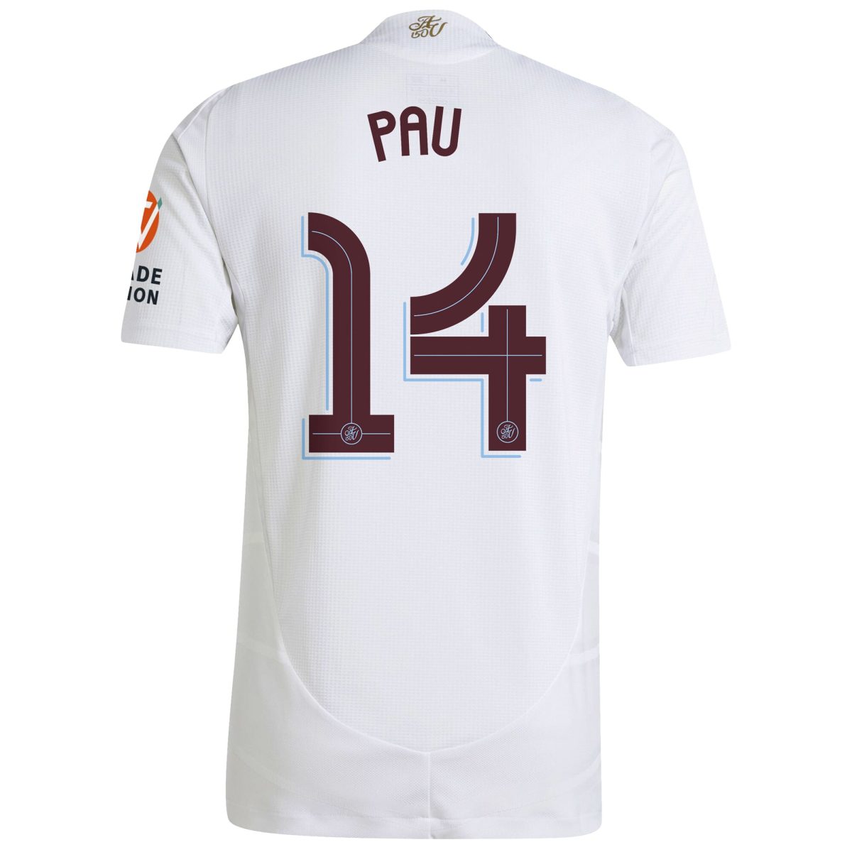 Aston Villa Jerseys - Official aston villa adidas away authentic shirt 2024-25 with pau 14 cup printing Collection for AVFC Fans