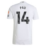 Aston Villa Jerseys - Official aston villa adidas away authentic shirt 2024-25 with pau 14 printing Collection for AVFC Fans