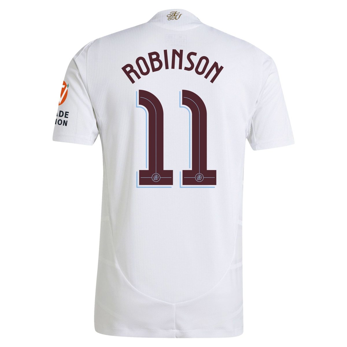 Aston Villa Jerseys - Official aston villa adidas away authentic shirt 2024-25 with robinson 11 cup printing Collection for AVFC Fans