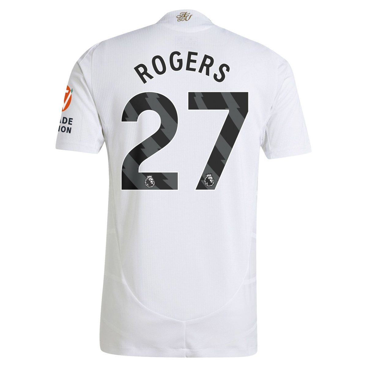 Aston Villa Jerseys - Official aston villa adidas away authentic shirt 2024-25 with rogers 27 printing Collection for AVFC Fans