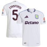 Aston Villa Jerseys - Official aston villa adidas away authentic shirt 2024-25 with staniforth 5 cup printing Collection for AVFC Fans