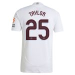 Aston Villa Jerseys - Official aston villa adidas away authentic shirt 2024-25 with taylor 25 cup printing Collection for AVFC Fans