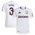 Aston Villa Jerseys - Official aston villa adidas away authentic shirt 2024-25 with tomás 3 cup printing Collection for AVFC Fans