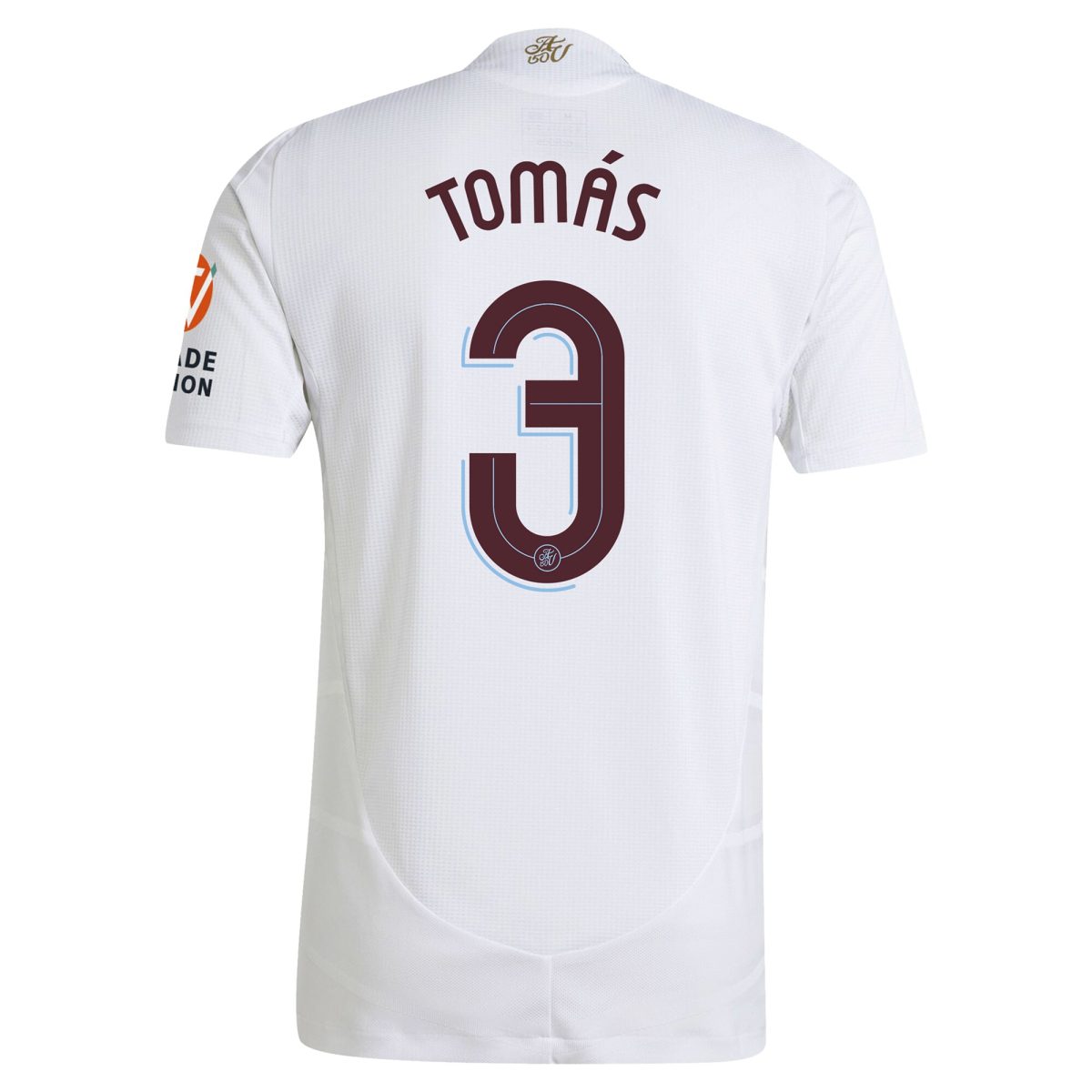 Aston Villa Jerseys - Official aston villa adidas away authentic shirt 2024-25 with tomás 3 cup printing Collection for AVFC Fans