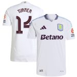 Aston Villa Jerseys - Official aston villa adidas away authentic shirt 2024-25 with turner 14 cup printing Collection for AVFC Fans