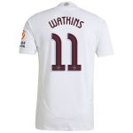Aston Villa Jerseys - Official aston villa adidas away authentic shirt 2024-25 with watkins 11 cup printing Collection for AVFC Fans