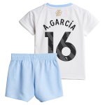Aston Villa Jerseys - Official aston villa adidas away baby kit 2024-25 with a.garcía 16 printing Collection for AVFC Fans