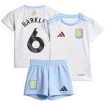 Aston Villa Jerseys - Official aston villa adidas away baby kit 2024-25 with barkley 6 printing Collection for AVFC Fans