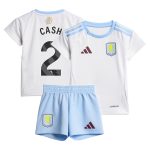 Aston Villa Jerseys - Official aston villa adidas away baby kit 2024-25 with cash 2 printing Collection for AVFC Fans