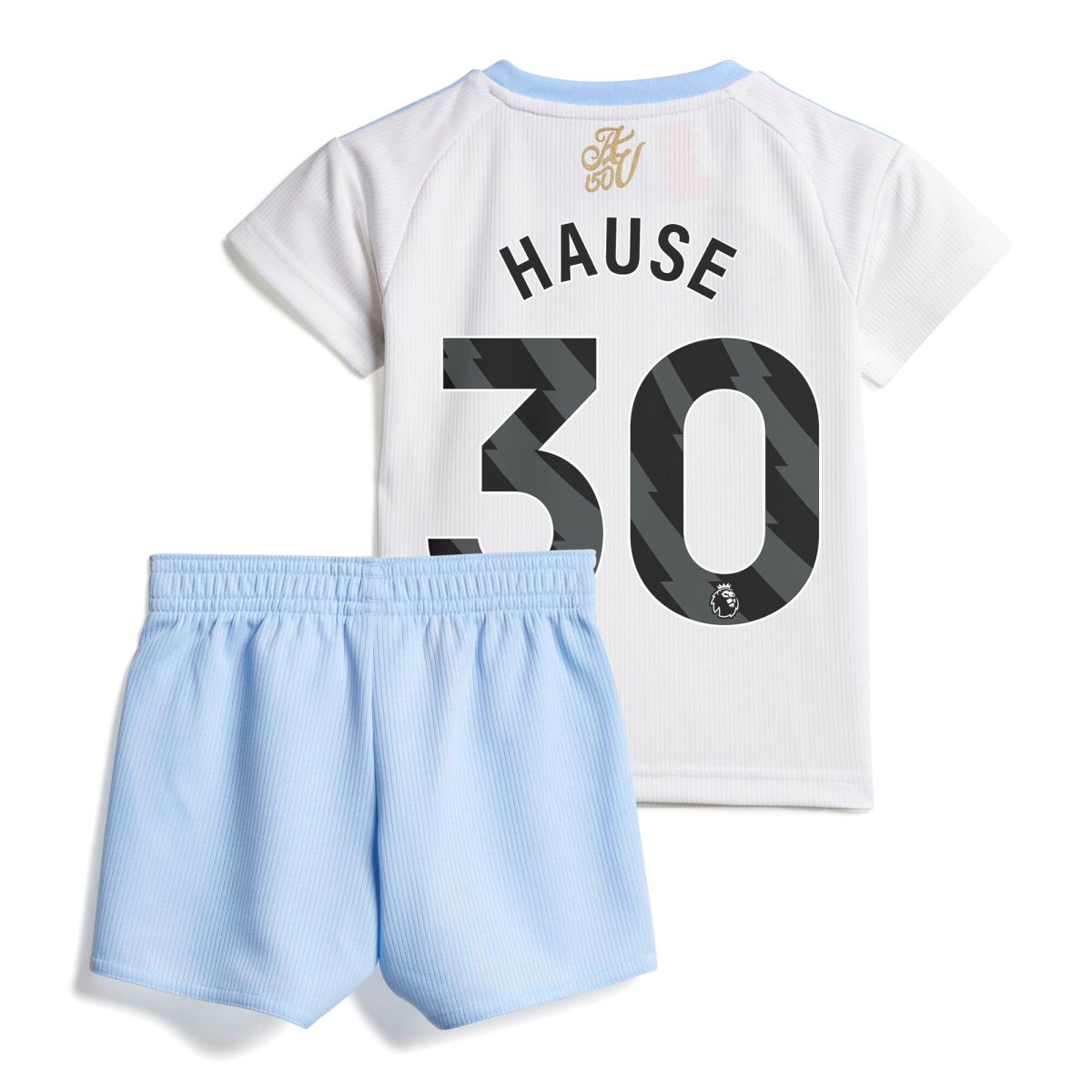 Aston Villa Jerseys - Official aston villa adidas away baby kit 2024-25 with hause 30 printing Collection for AVFC Fans