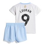 Aston Villa Jerseys - Official aston villa adidas away baby kit 2024-25 with j.duran 9 printing Collection for AVFC Fans