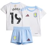 Aston Villa Jerseys - Official aston villa adidas away baby kit 2024-25 with jaden 19 printing Collection for AVFC Fans