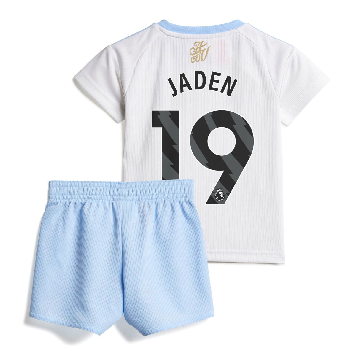 Aston Villa Jerseys - Official aston villa adidas away baby kit 2024-25 with jaden 19 printing Collection for AVFC Fans