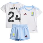 Aston Villa Jerseys - Official aston villa adidas away baby kit 2024-25 with onana 24 printing Collection for AVFC Fans