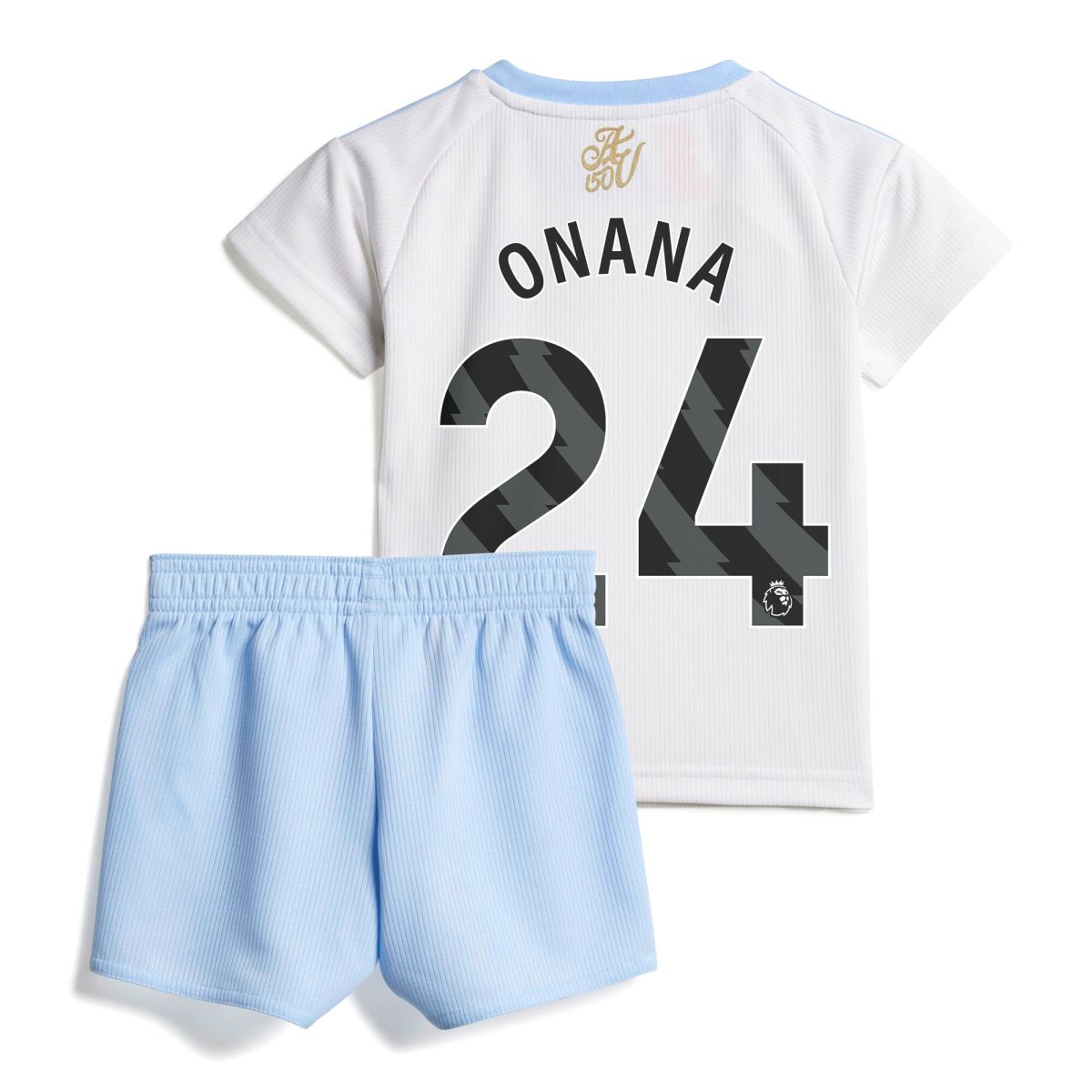 Aston Villa Jerseys - Official aston villa adidas away baby kit 2024-25 with onana 24 printing Collection for AVFC Fans