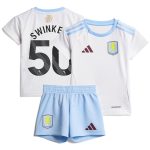 Aston Villa Jerseys - Official aston villa adidas away baby kit 2024-25 with swinkels 50 printing Collection for AVFC Fans